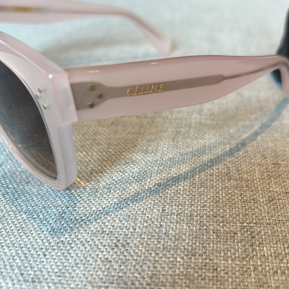 Light pink Celine sunglasses with case. Excellent condition. Worn twice. - Picture 4 of 4